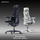 Karrige zyre LiberNovo Omni Dynamic, ergonomike, me mbështetëse koke, e zezë