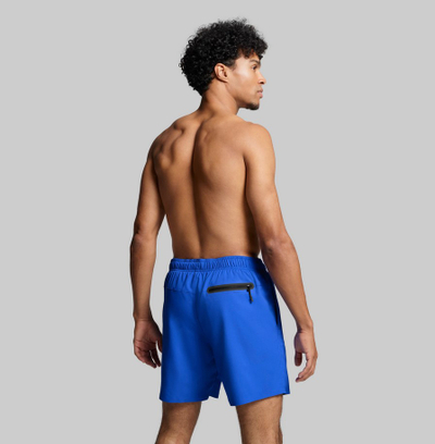 Шорцеви за пливање Puma Swim, 100% полиестер, брзо сушење, сини