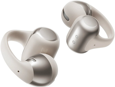 Kufje pa tela Shokz OpenDots ONE, Bluetooth, open ear, gri