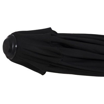 Çadër profesionale HM6013.03 2,20 × 2,20 m, zezë