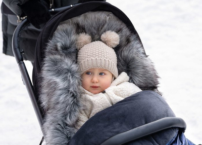Thes gjumi për bebe Sensillo, 45cm, gri