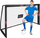 Portë futbolli Enero Pro, metal, me rrjetë, 300x200x120 cm