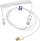 Kabllo spirale tastiere Ducky Coiled Cable V2, USB A me USB C, Pure White, e bardhë