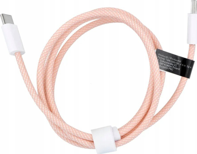 Kabllo USB-C Partner C263, PD 60W 3A, 1 m, rozë
