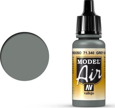 Ngjyrë akrilike për airbrush Vallejo Model Air Grey Green, 17ml, gri-jeshile