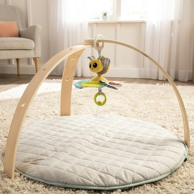 Lodër zhvilluese Lamaze Buzzy the Bee, me tinguj, me kapëse, shumëngjyrëshe