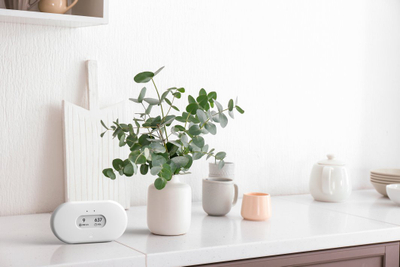 Monitor cilësie ajri Airthings View Plus, smart, Wi‑Fi, i bardhë