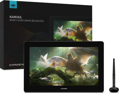Графички таблет Huion Kamvas Pro 16, 4K, 15.6\", црн