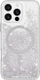 Mbulesë telefoni Case-Mate Waterfall për iPhone 16 Pro Max, me MagSafe, transparente me shkëlqim argjendi