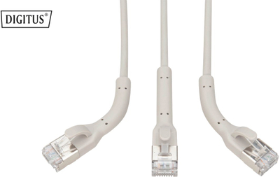 Kabllo rrjeti Digitus DK-1632-A-020B-10, Cat.6a F/FTP, 2 m, gri