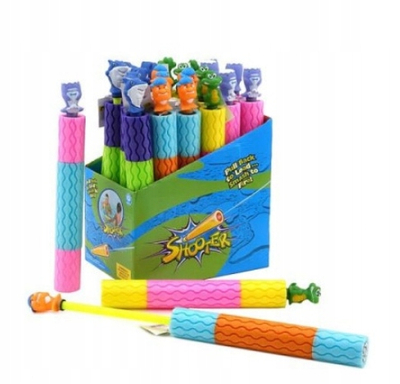 Играчка пумпа за вода Шопер Water Squirter 30cm, пена, многуобоена