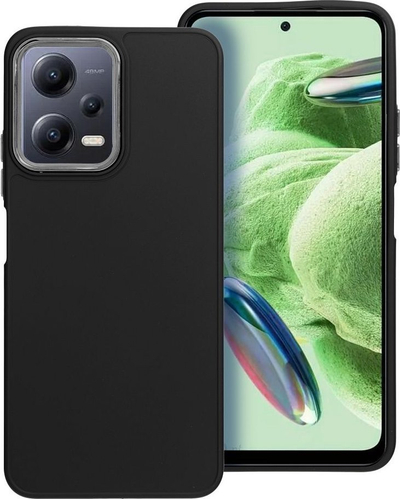 Mbrojtëse telefoni FRAME për Xiaomi Redmi Note 12 5G, TPU PU, e zezë