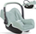 Ulëse transporti për kukulla Smoby Maxi Cosi Doll Comfort Seat, me dorezë mbajtëse, plastike, ngjyrë sage