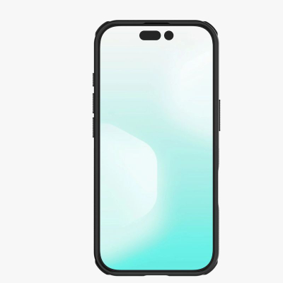Kapak telefoni Nillkin Super Frosted Shield Magnetic për iPhone 17 dhe 17 Air, MagSafe, TPU PC, i zi