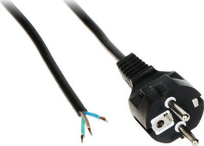 Kabllo rryme POS POSAC-10/7/7-18B, 1.8m, prizë Schuko, e zezë