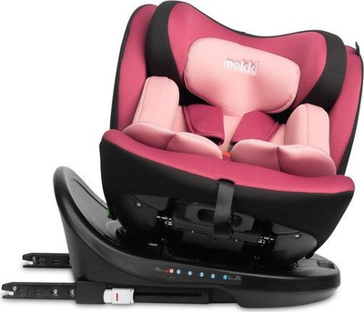 Ulese makine MOKKI i-Size, 40-150 cm, ISOFIX 360°, rozë e ndotur