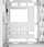 Kuti PC Sharkoon AK7 ARGB, ATX mATX Mini ITX, xham i temperuar, e bardhë