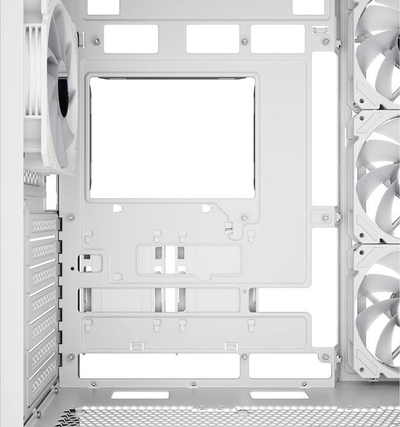 Kuti PC Sharkoon AK7 ARGB, ATX mATX Mini ITX, xham i temperuar, e bardhë