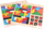 Lojë druri puzzle Pao Pao Z10035, 3 në 1, për kalamaj, shumëngjyrëshe