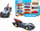 Set lodrash makina garuese die-cast Racing Car, 10 copë, metal plastik, shumëngjyrëshe