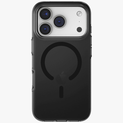 Mbrojtëse telefoni Uniq Clario për iPhone 17 Pro, me Magclick, e zezë