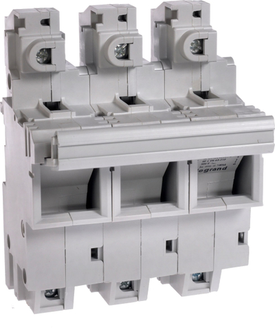 Ndërprerës siguresash cilindrike Legrand 3P, 22x58mm