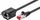 Kabllo rrjeti Microconnect STP601SEXT, Cat6 F/UTP, 1 m, e zezë