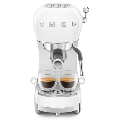 Makinë për espresso SMEG ECF02WHEU, 1350 W, 1.1L, i bardhë