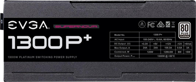 Burim energjie Evga SuperNova P+, 1300 W, i zi