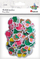 Лепливи сунѓерести налепници Titanum Foam Stickers Flowers, сет 70 парчиња, повеќебојни