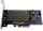 Karta PCI-E Orico PDM2 3.0 x4, për disqe M.2 NVMe dhe SATA, e zezë
