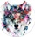 Mbajtës telefoni PopSockets Pop, gjenerata 2, dizajn Wolf, shumëngjyrësh