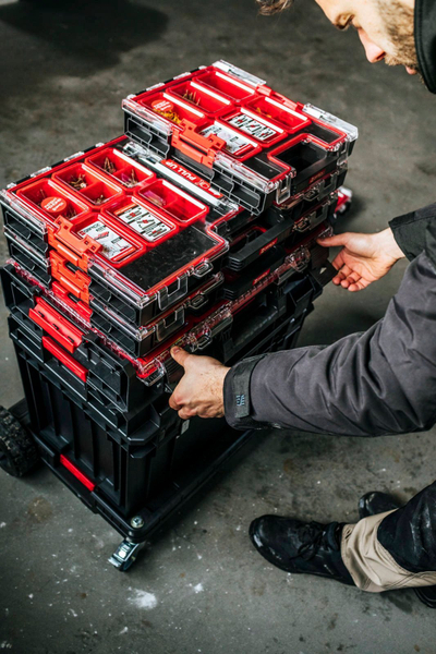 Organizer veglash Qbrick One L 2.0, IP66, 10 ndarje, i kuq