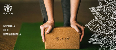 Bllok joge GAIAM Foam Yoga Block 61350, shkumë, gri