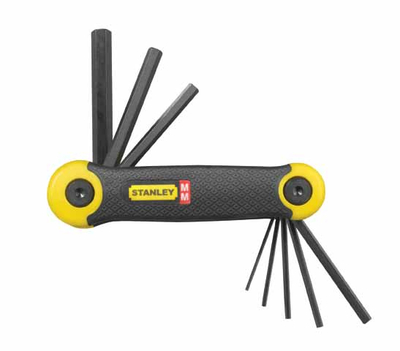 Set çelësa imbus Stanley, 8 copë, palosës, metrike