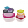 Set enësh katrore plastike Vanora Home, 7 copë, me kapakë, shumëngjyrëshe
