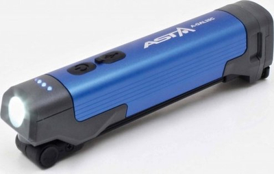 Llampë pune ASTA A-GAL20C, COB LED 400 lm, krah i lëvizshëm, blu