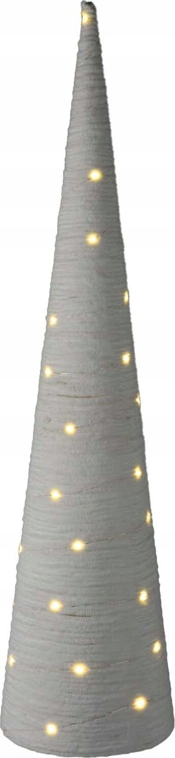 Pemë dekorative konike me LED, 80 cm, dritë e bardhë e ngrohtë