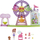 Set loje Polly Pocket Tropical Treats Carnival, kukull 7.5 cm, rrotë panoramike, shumëngjyrësh