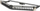Patch panel Digitus DN-91414S, 24 porta, 1U, i zi