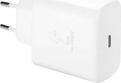 Karikues muri USB-C 45W PD, karikim i shpejtë, prizë EU, i bardhë