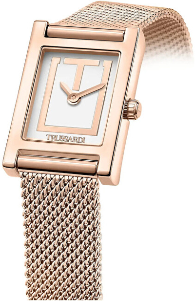 Orë dore për femra Trussardi T-Strict R2453155501, ari rozë