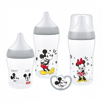 Set fillestar shishesh NUK Perfect Match, Disney Mickey Mouse