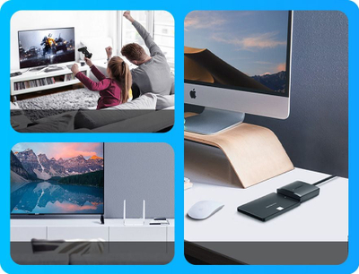Kuti e jashtme Ugreen USB 3.0 në SATA 2.5", e zezë