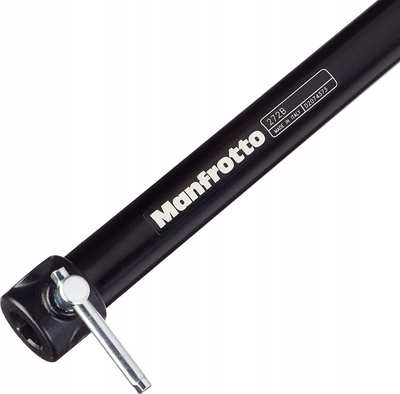 Shtyllë sfondi Manfrotto 272B, teleskopike me 3 pjesë, e zezë