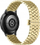 Rrip ore Beline Watch Strap, 20mm, metal huall mjalti, ngjyrë ari