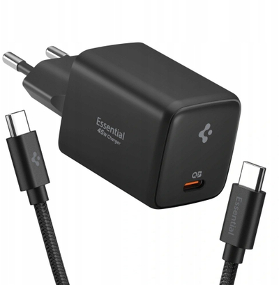 Karikues muri Spigen Essential EE451EU, 45W, USB C, i zi