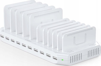 Karikues mur UNITEK Y-2190D01-EU, USB, i vogël, i bardhë