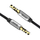 Kabllo audio Baseus Yiven M30, Jack 3.5mm në Jack 3.5mm, 1m, i zi