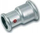 Kufje reduktuese Sanha SANHA Therm, 54mm x 28mm, bakër, e galvanizume